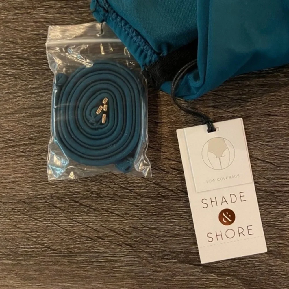 Shade & Shore‎ Teal One Piece Swimsuit